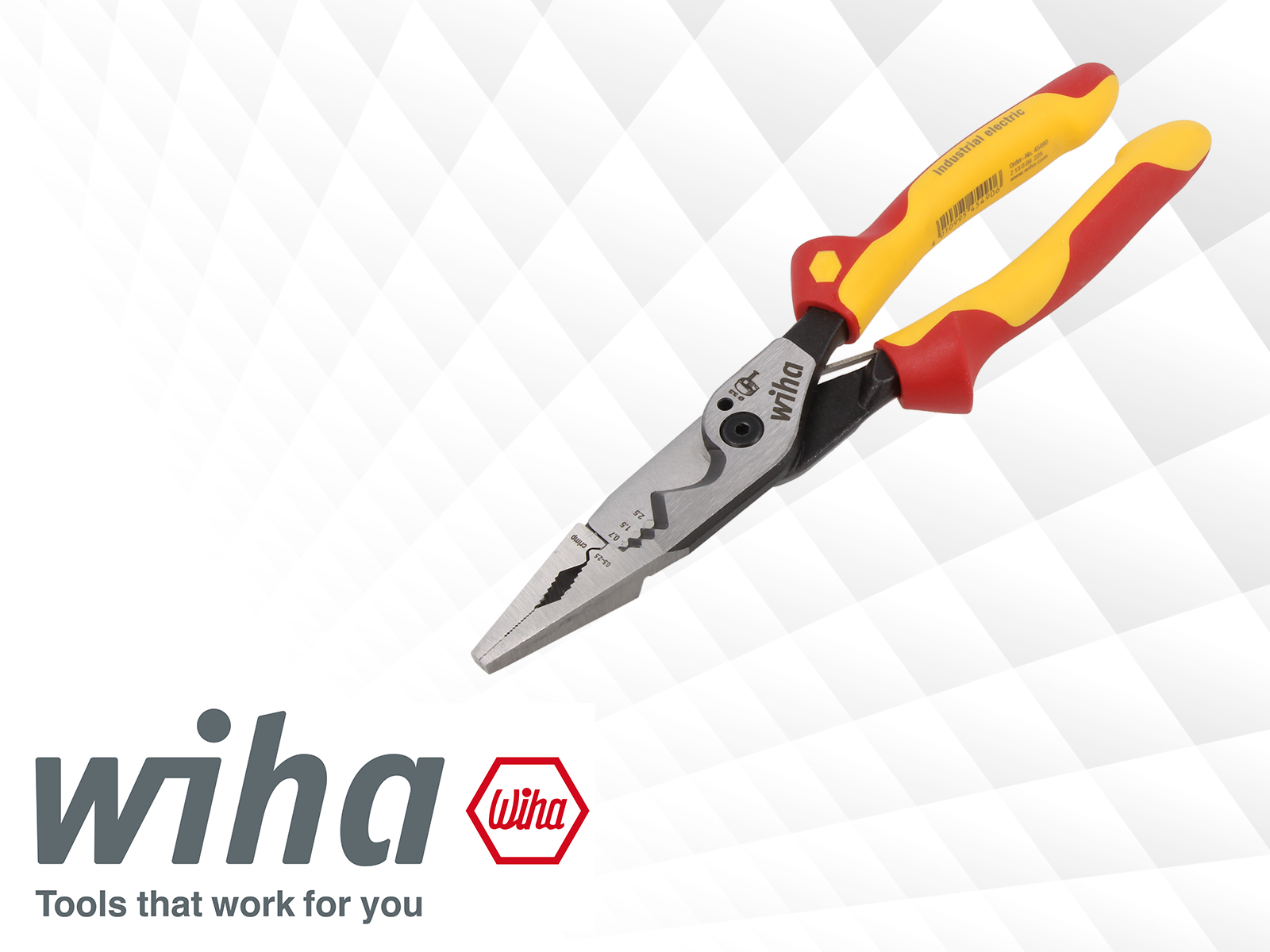 Wiha multi-functional pliers for electromechanical work