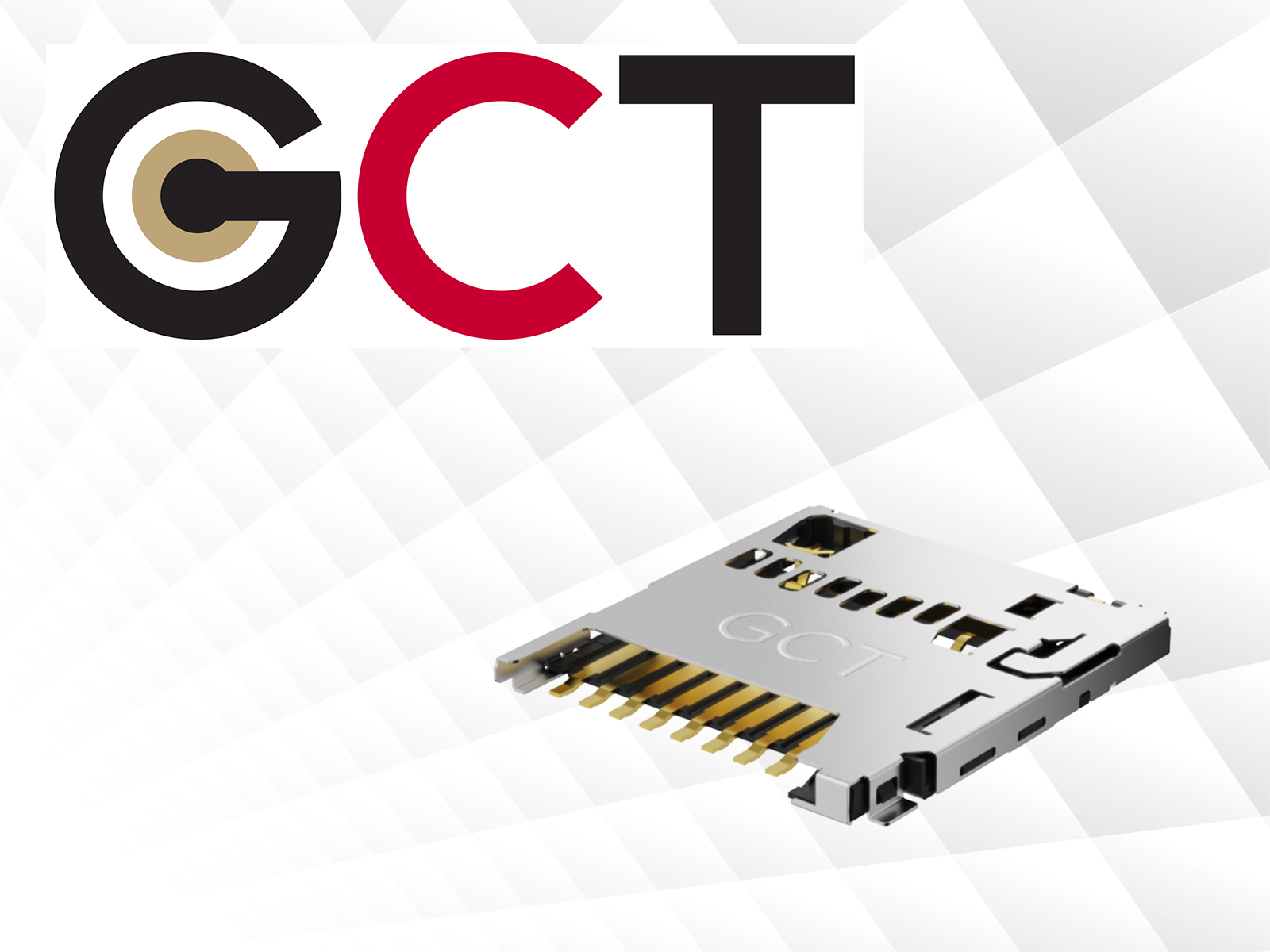 MicroSD connectors from Global Connector Technology (GCT)