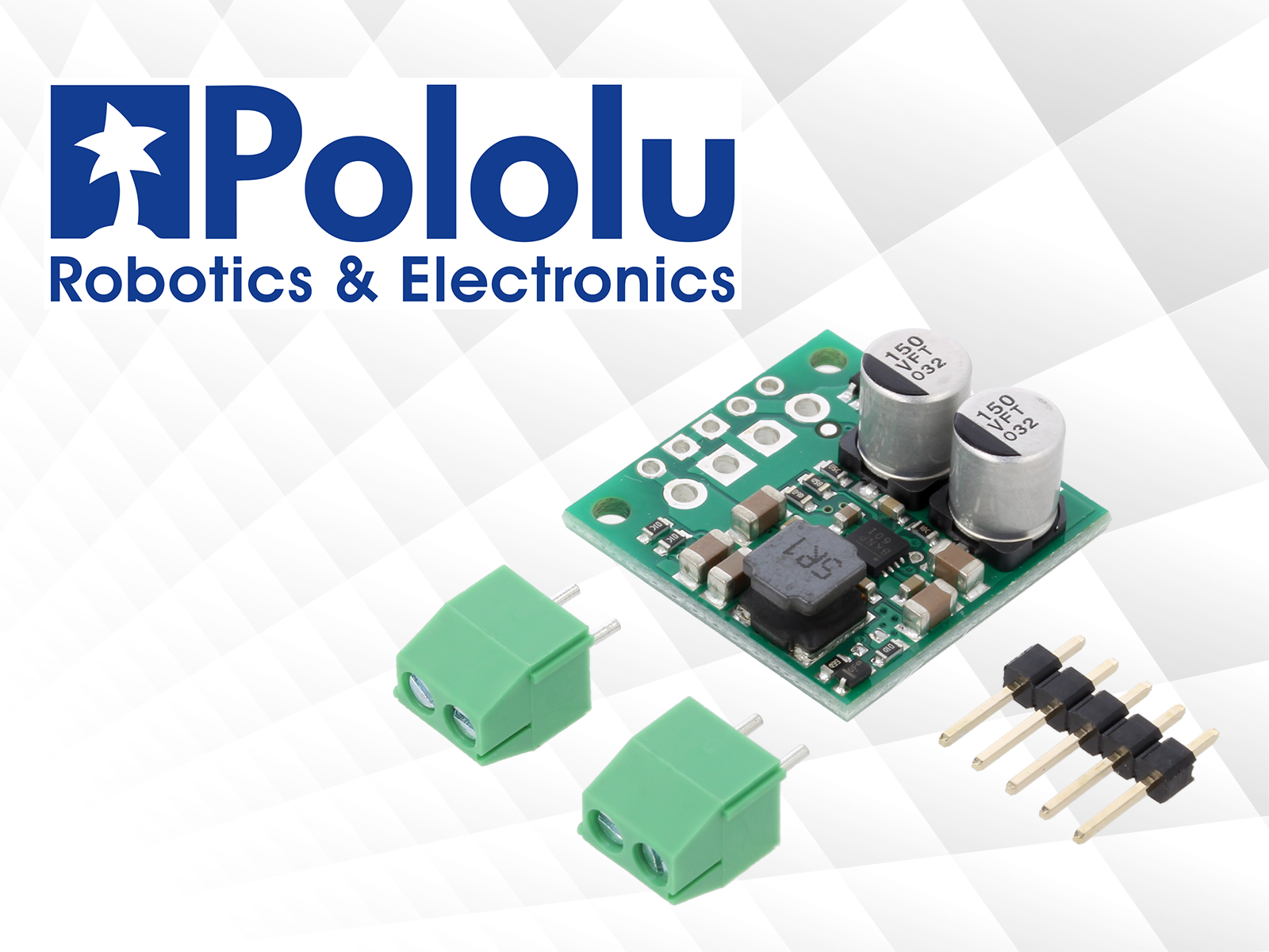 Miniature step-up/step-down converters from Pololu