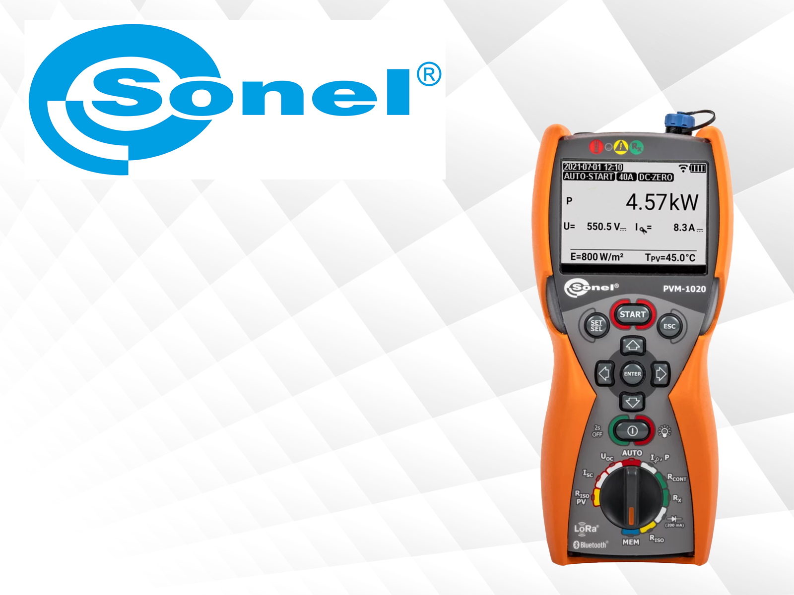 Sonel meters for photovoltaic systems