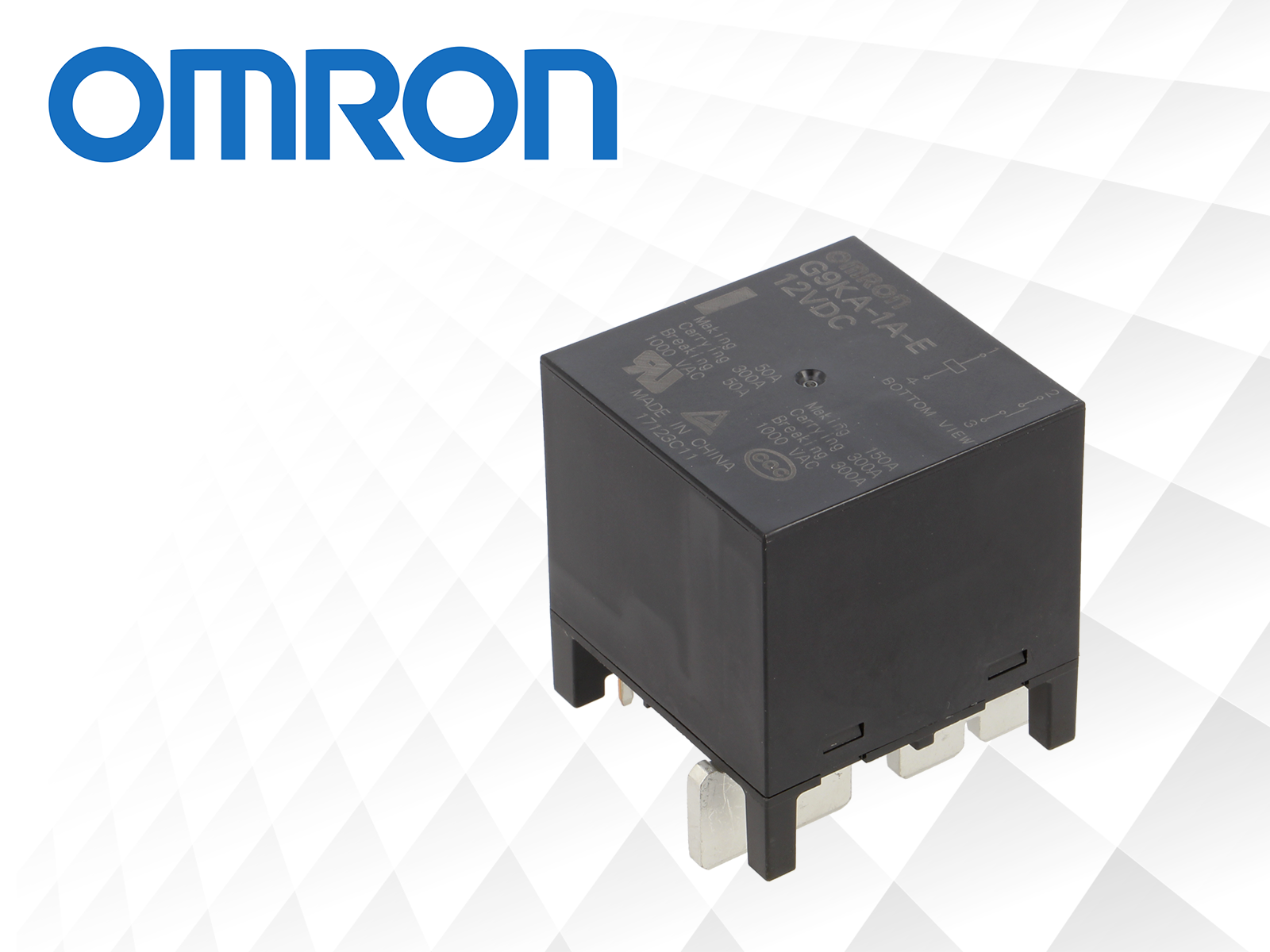 Omron power relays with low contact resistance