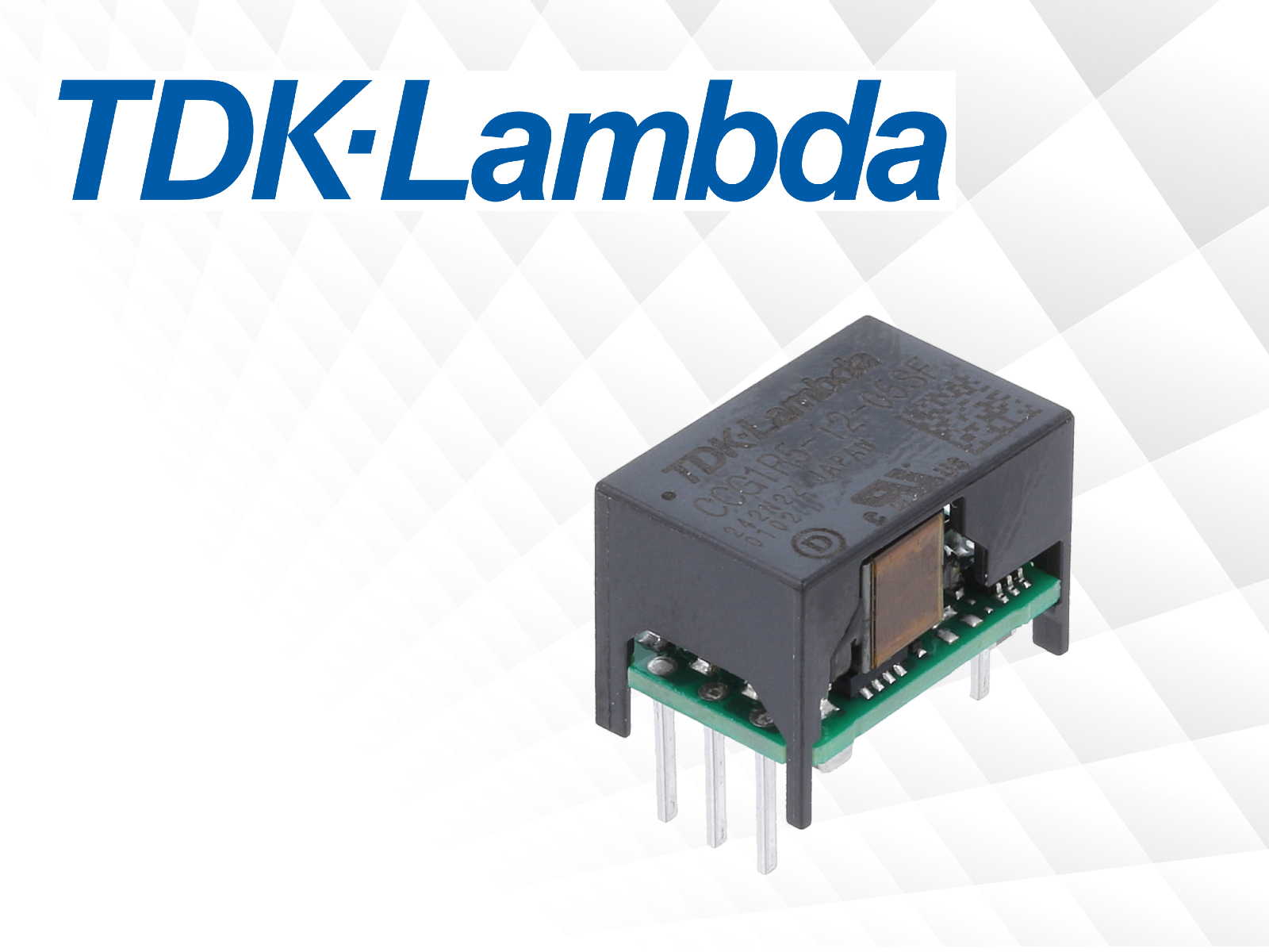 CCG1R5-10 series of DC/DC converters by TDK-Lambda