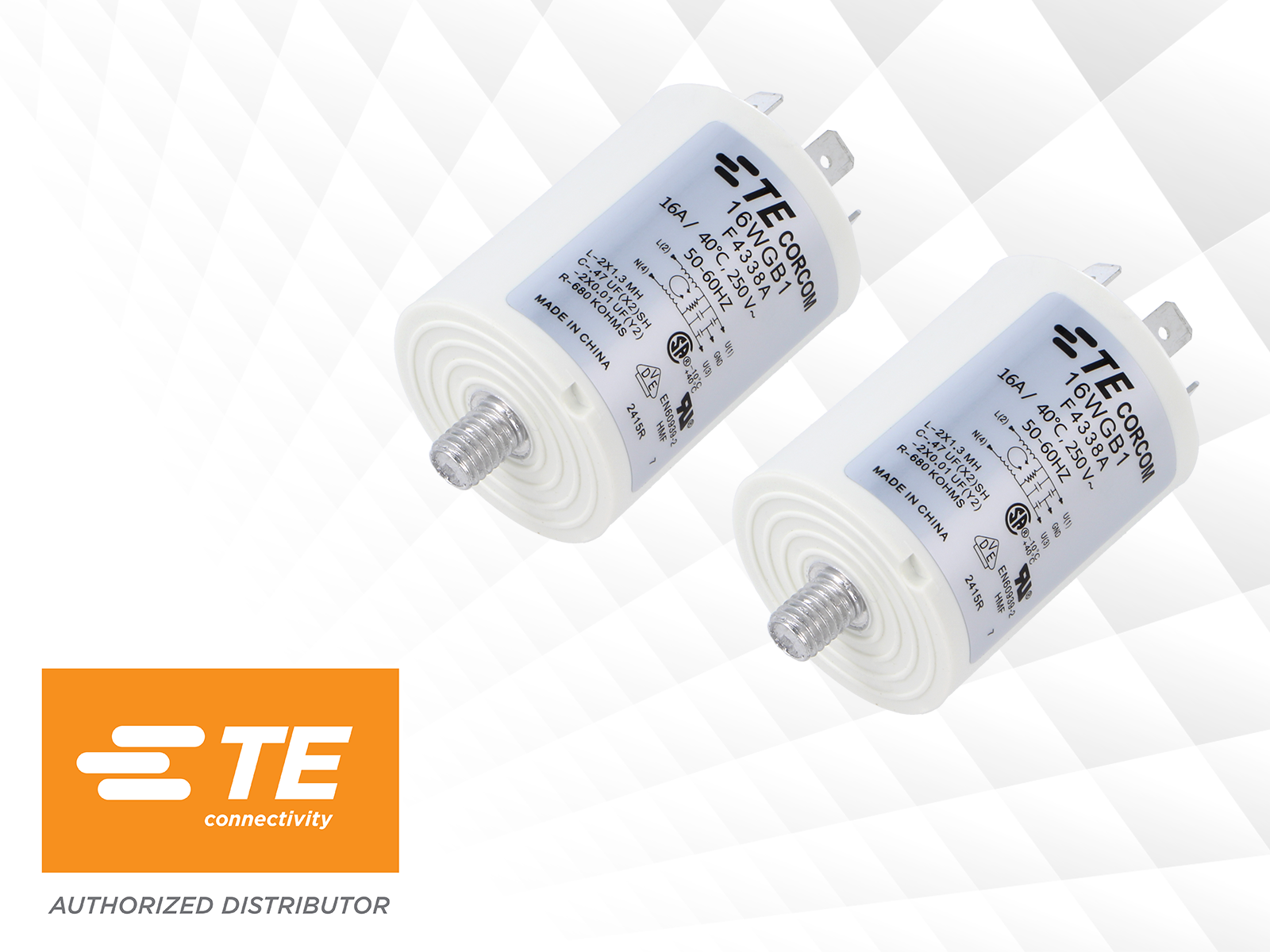 EMI Filters of the WG Series by TE Connectivity