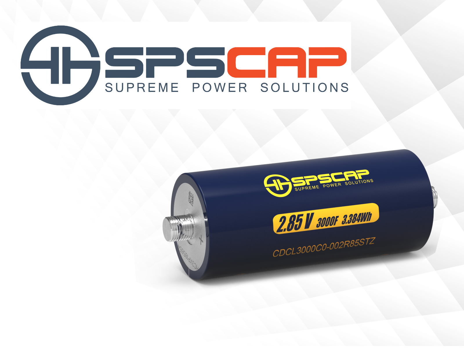 High capacitance and pulse current of SPSCAP supercapacitors