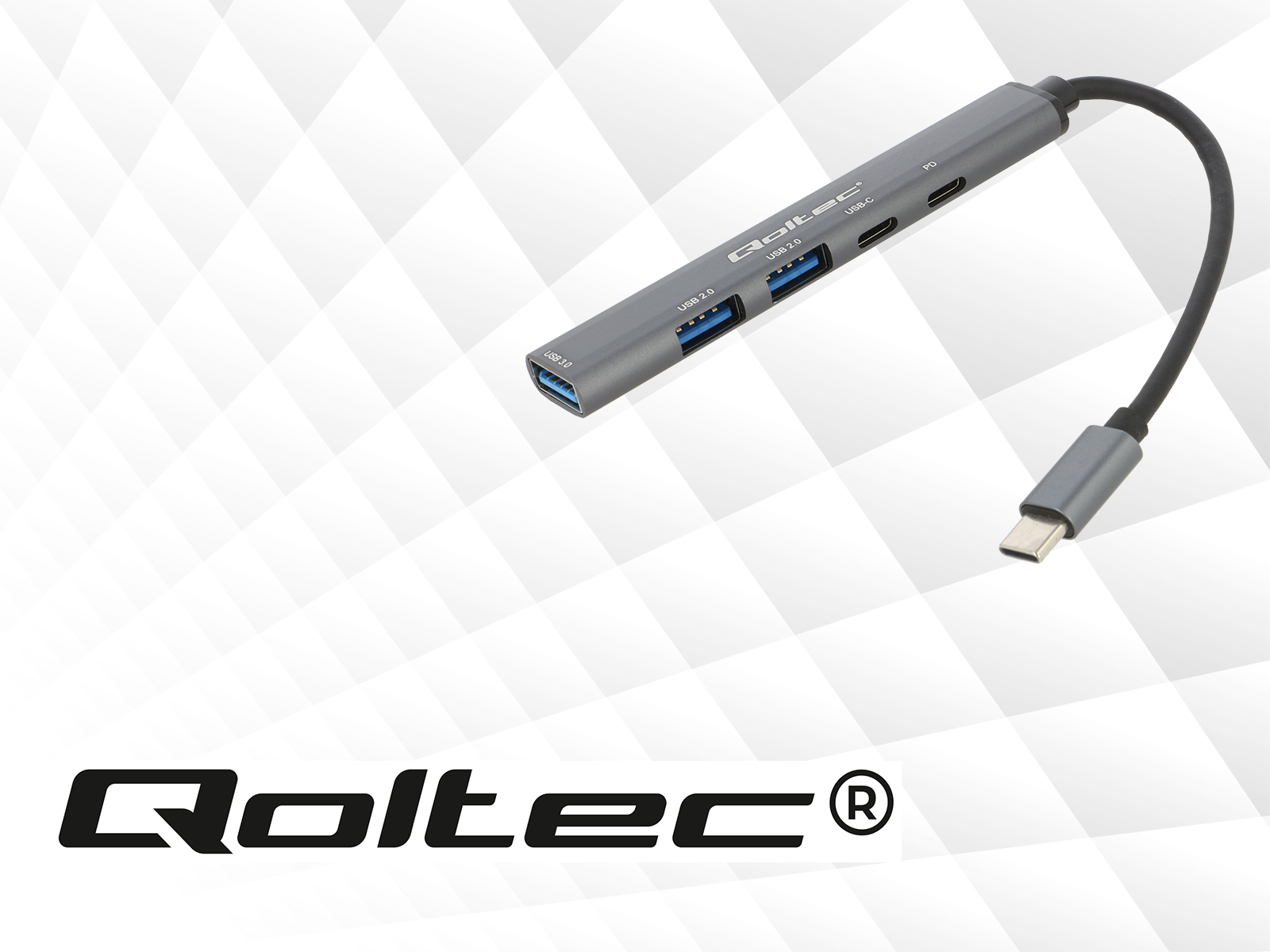 Qoltec USB hub