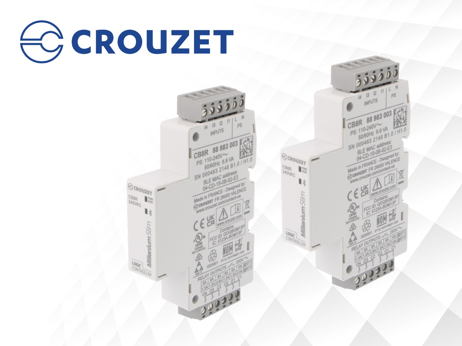 Millenium Slim programmable logic controllers