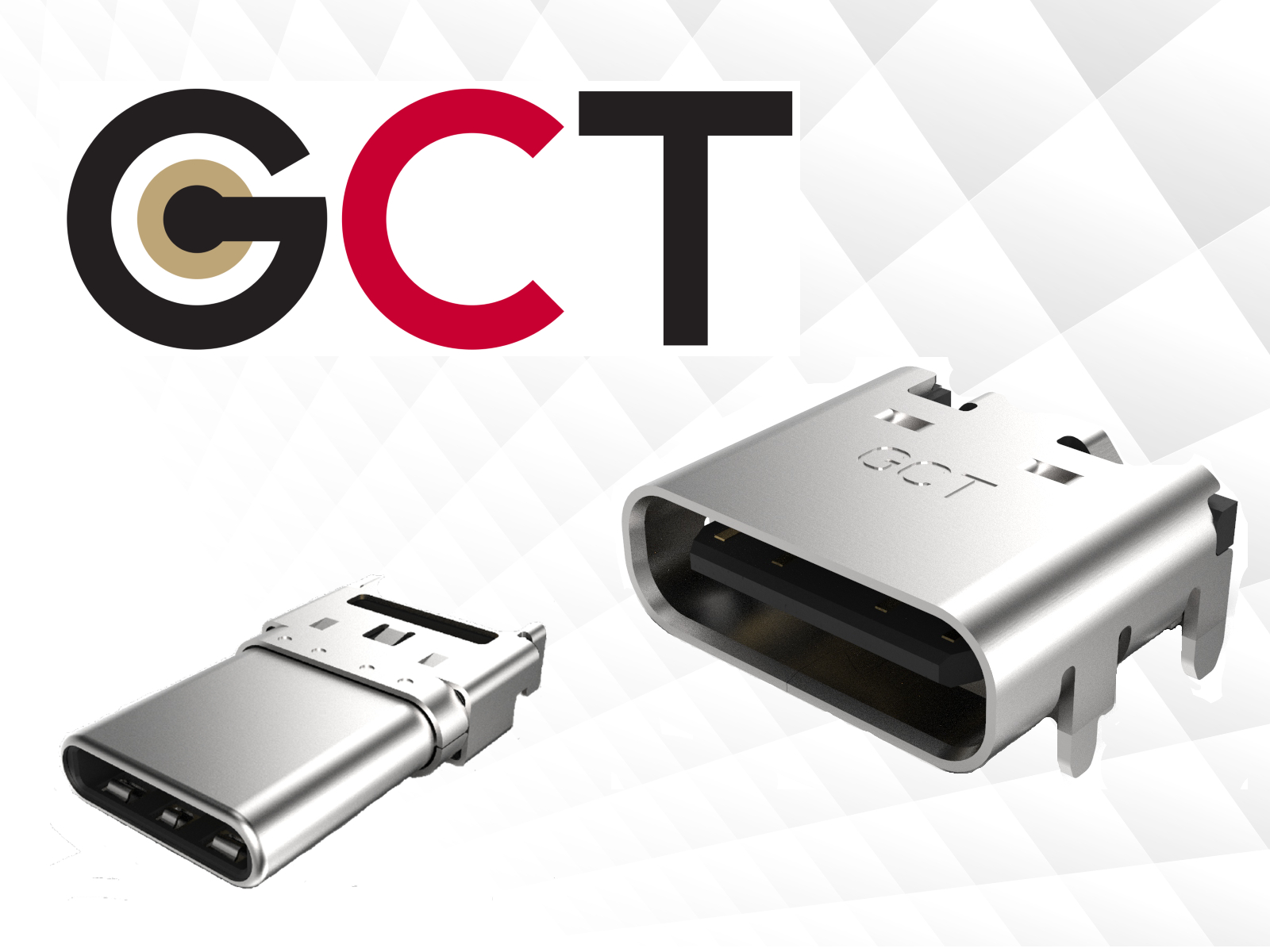 USB C connectors by Global Connector Technology (GCT)