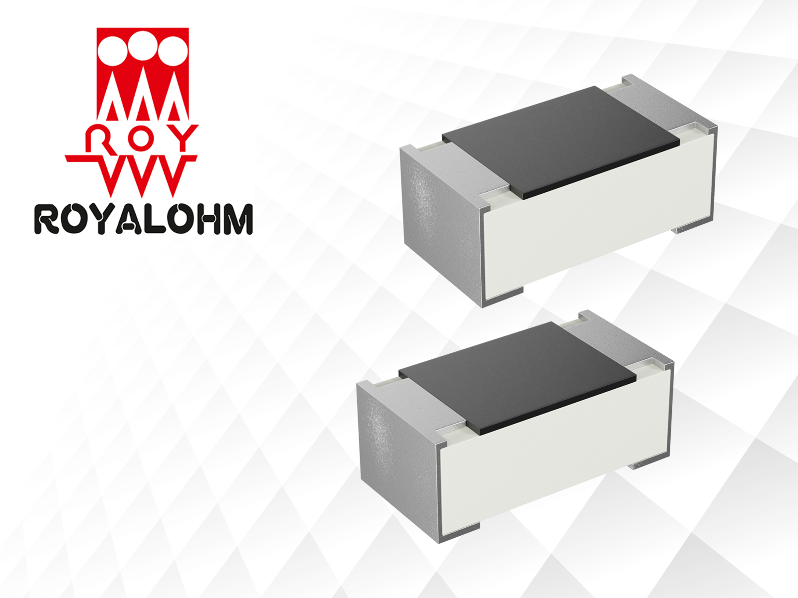 Miniature SMD resistors from Royal OHM