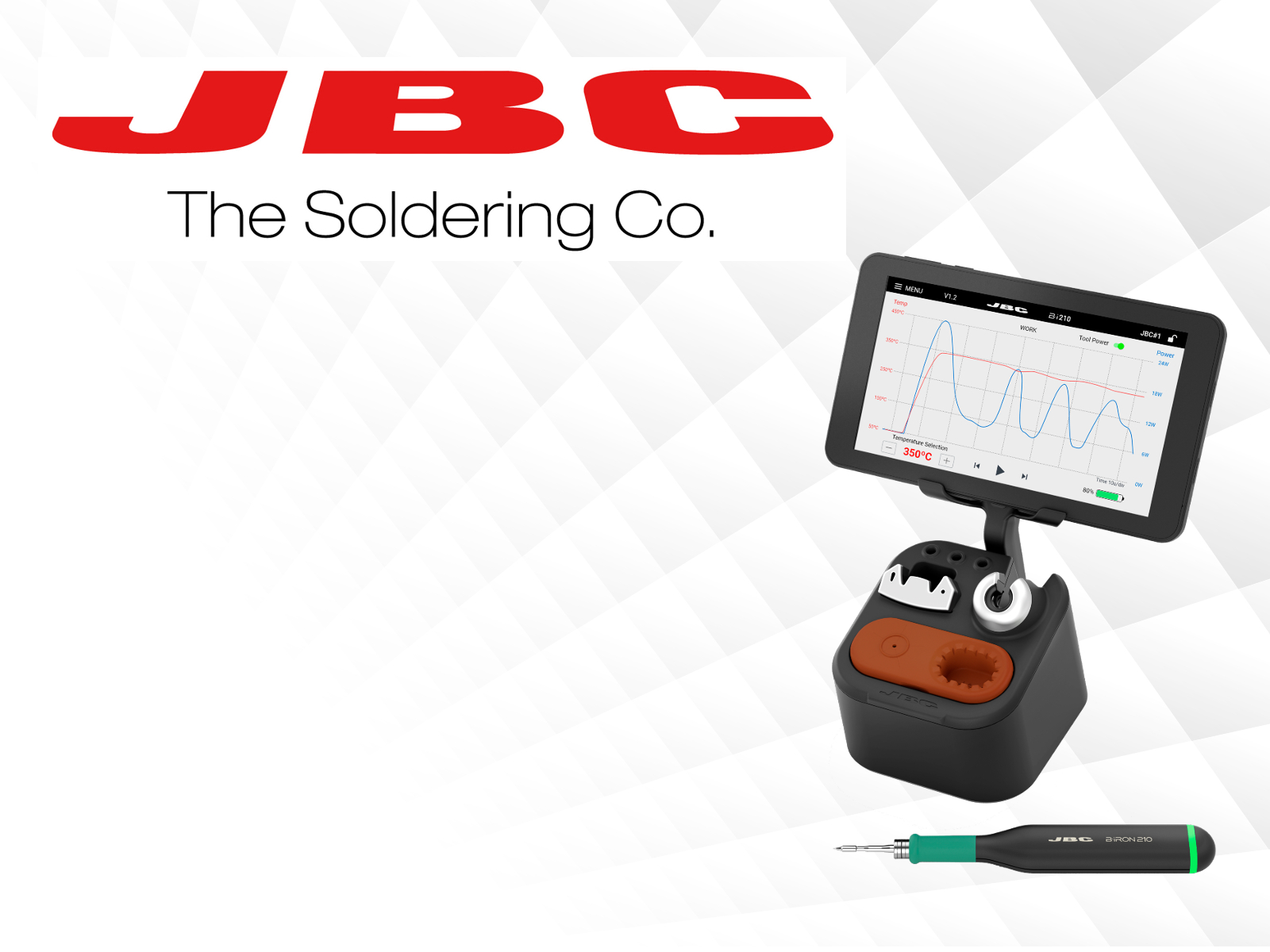 B-iRON cordless soldering station from JBC