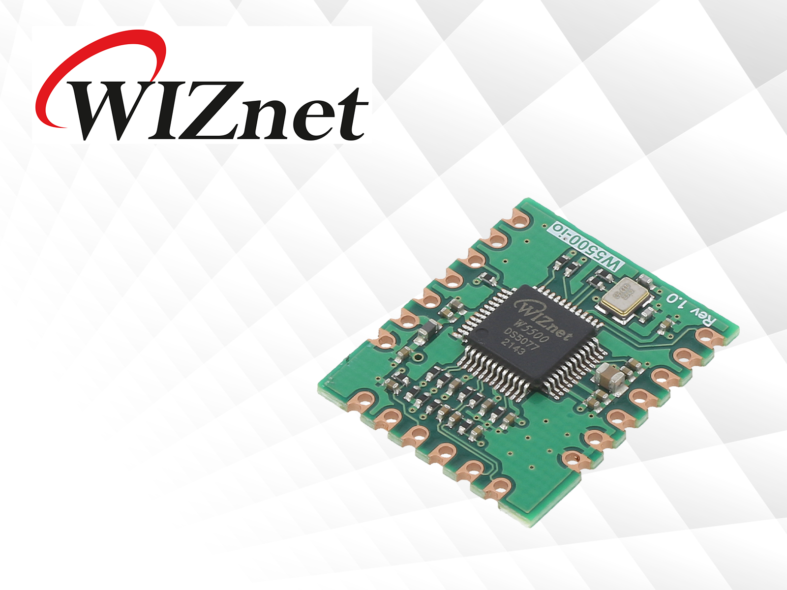WIZnet miniature embedded network modules