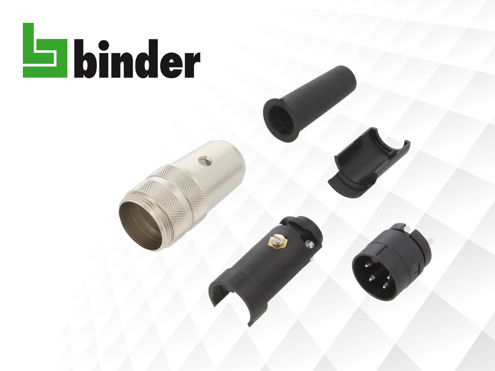 M16 circular connectors from the 680 series by Binder