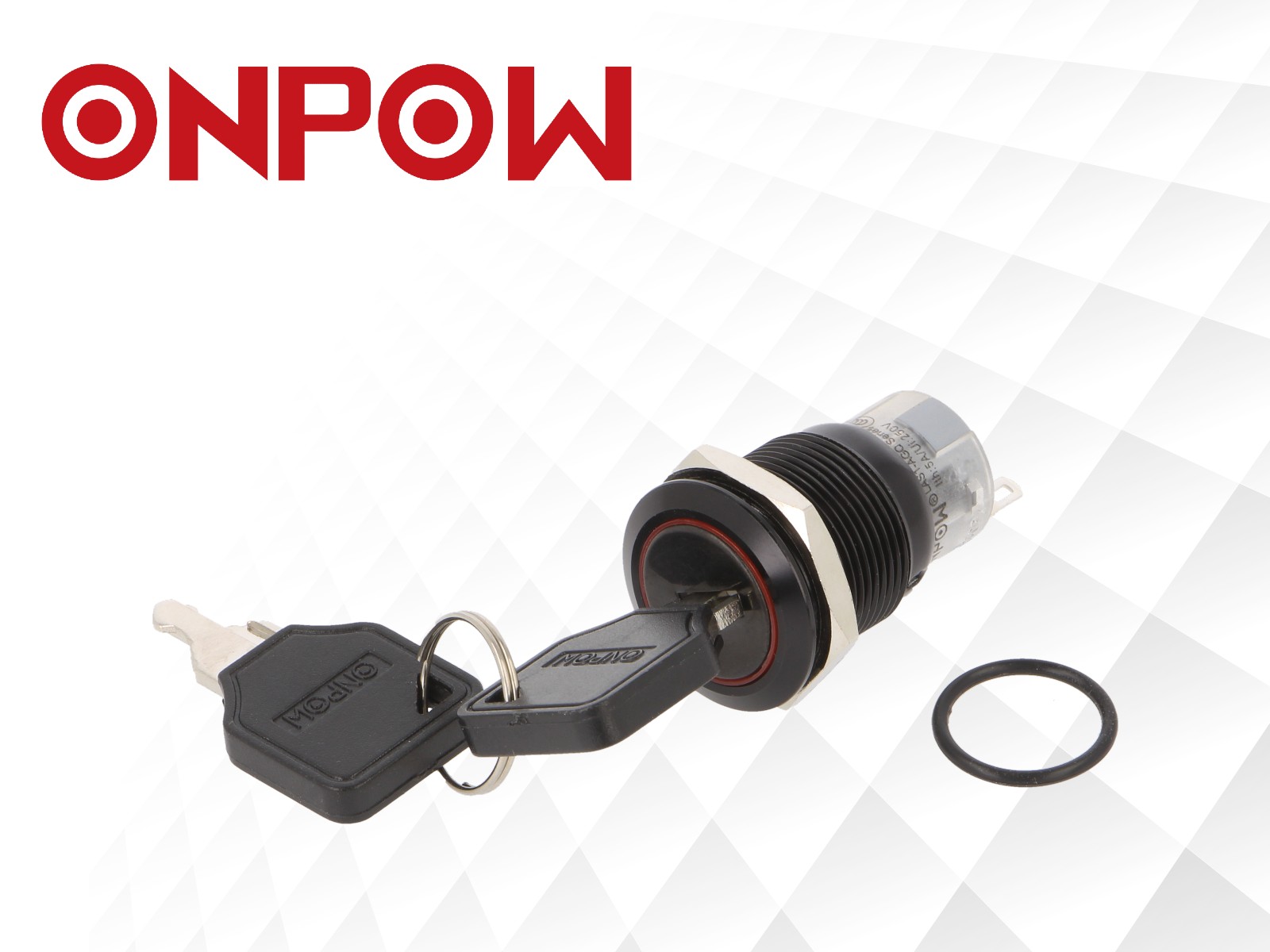 ONPOW two-position key switch