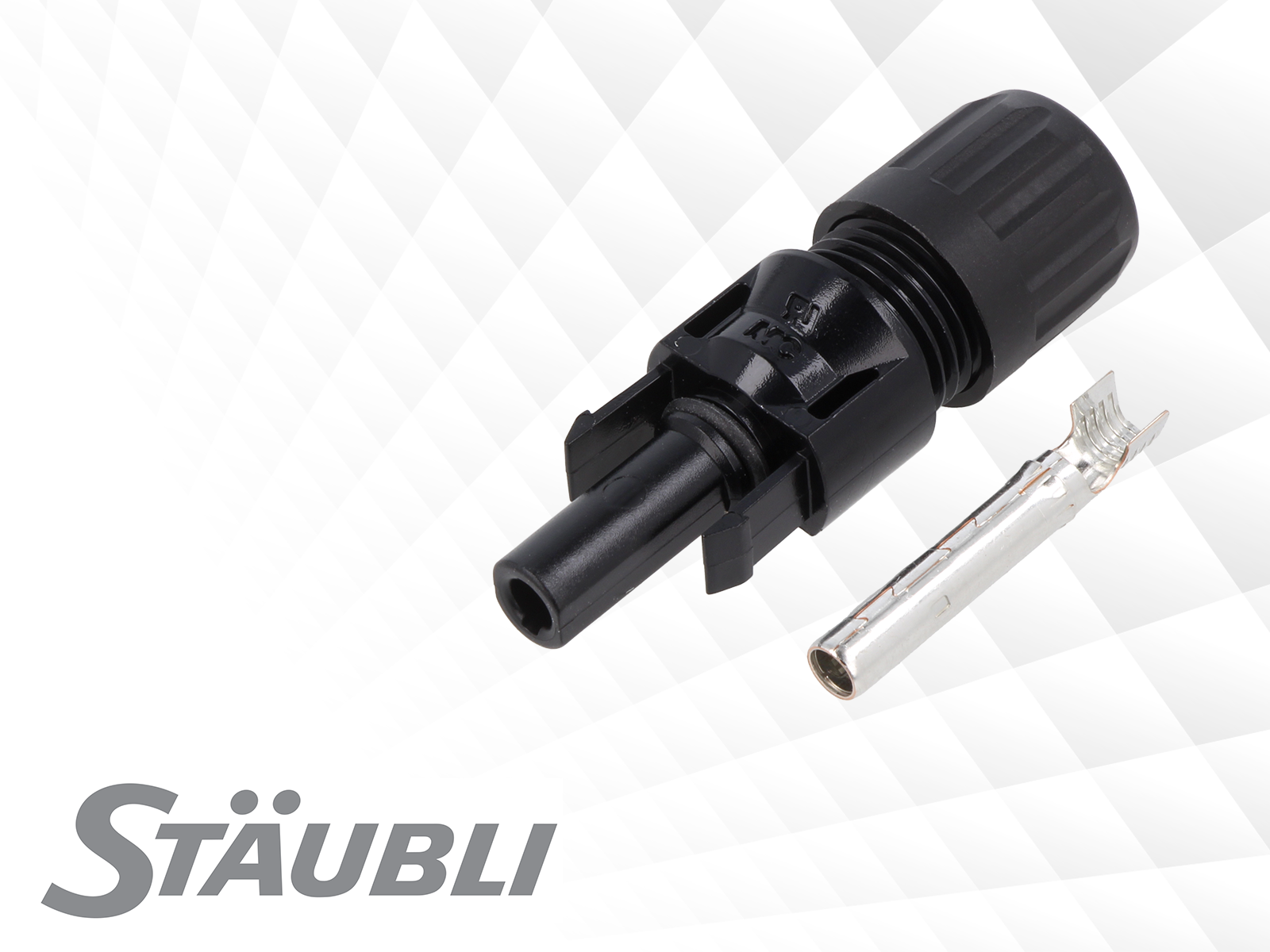 New MC4 solar connectors from Stäubli