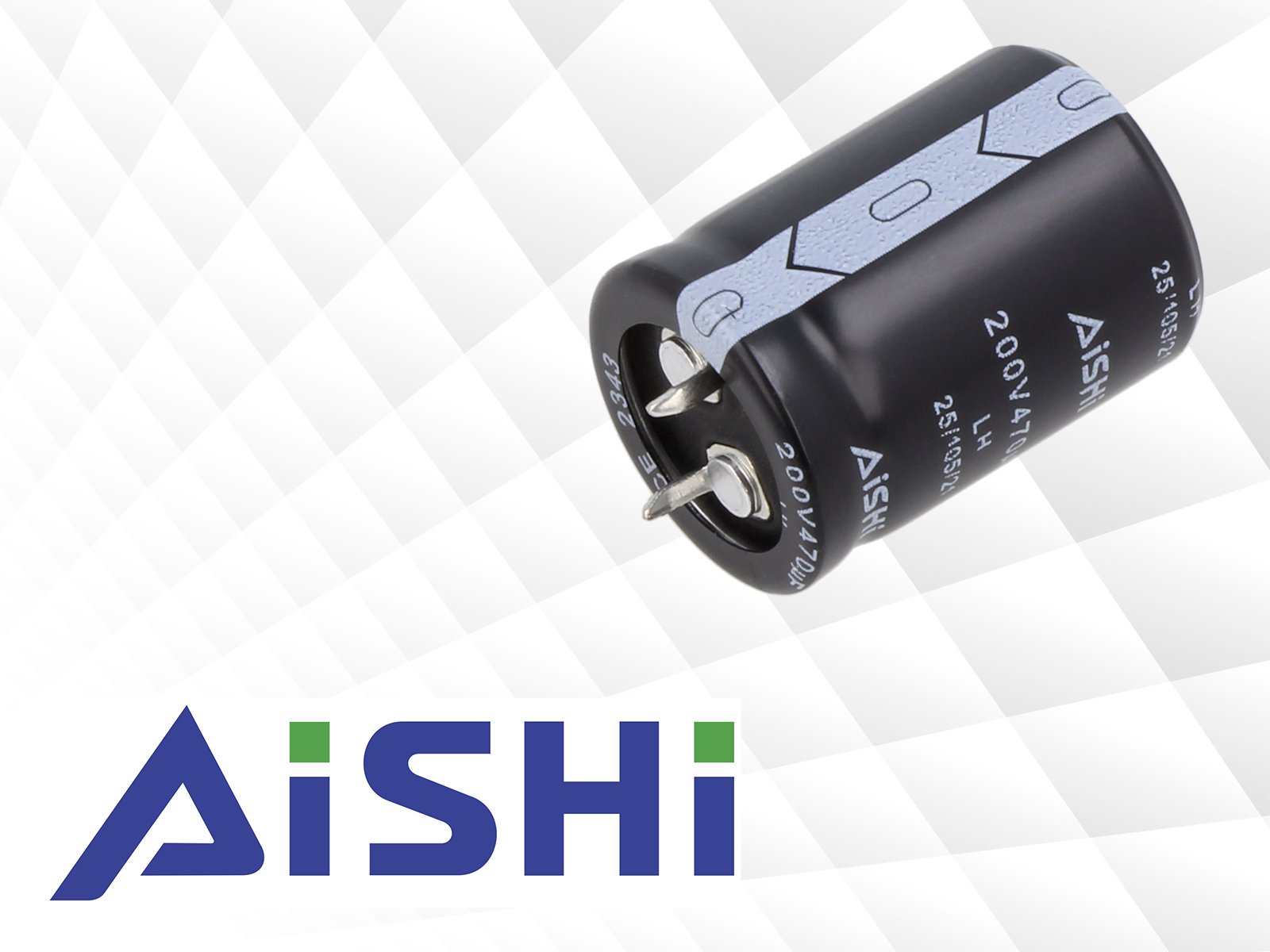 SNAP-IN electrolytic capacitors from AiSHi
