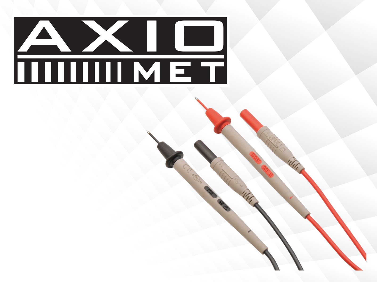 Axiomet silicone test leads
