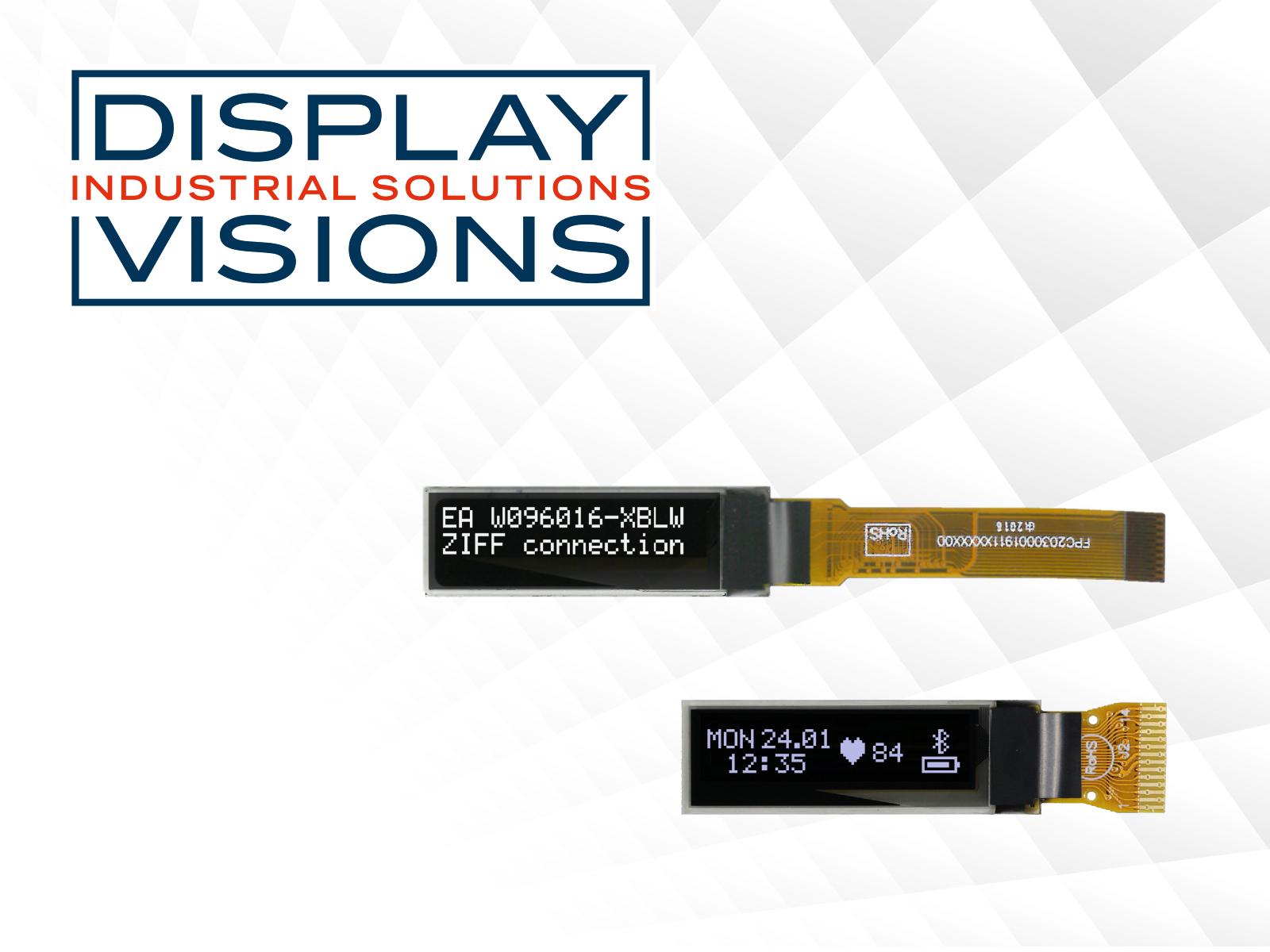 Ultra-thin OLED graphic displays by Display Vision