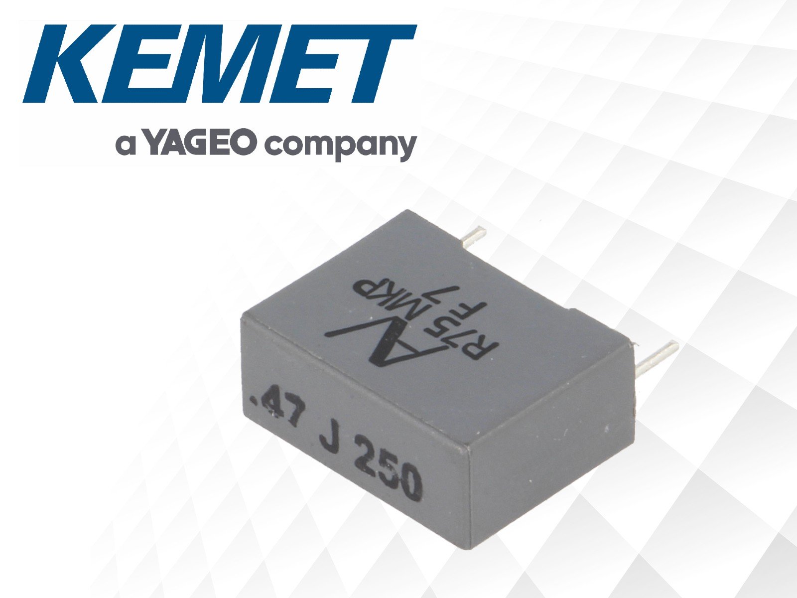 R75 series of capacitors by KEMET