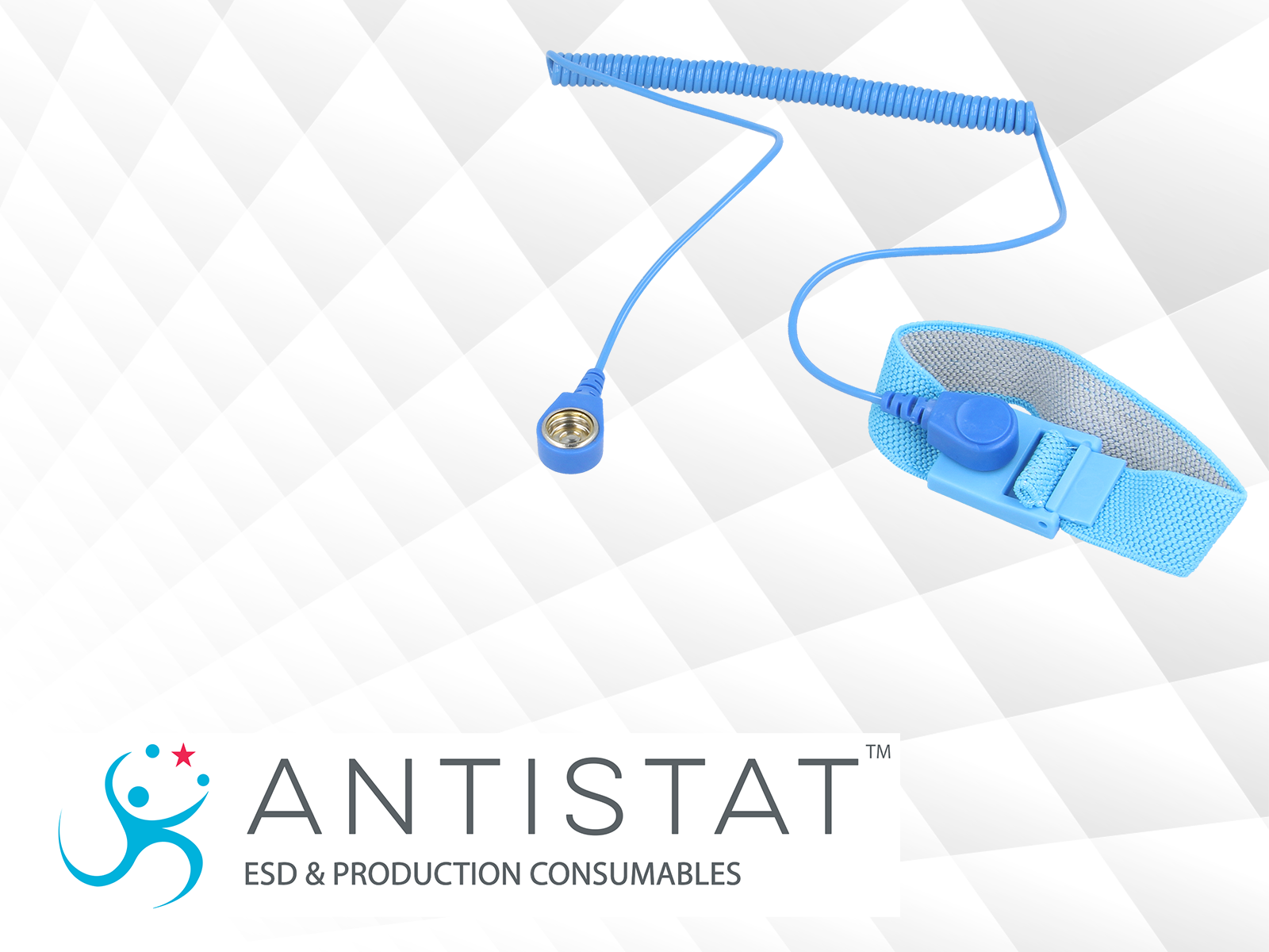 Heel grounders and wrist straps by Antistat