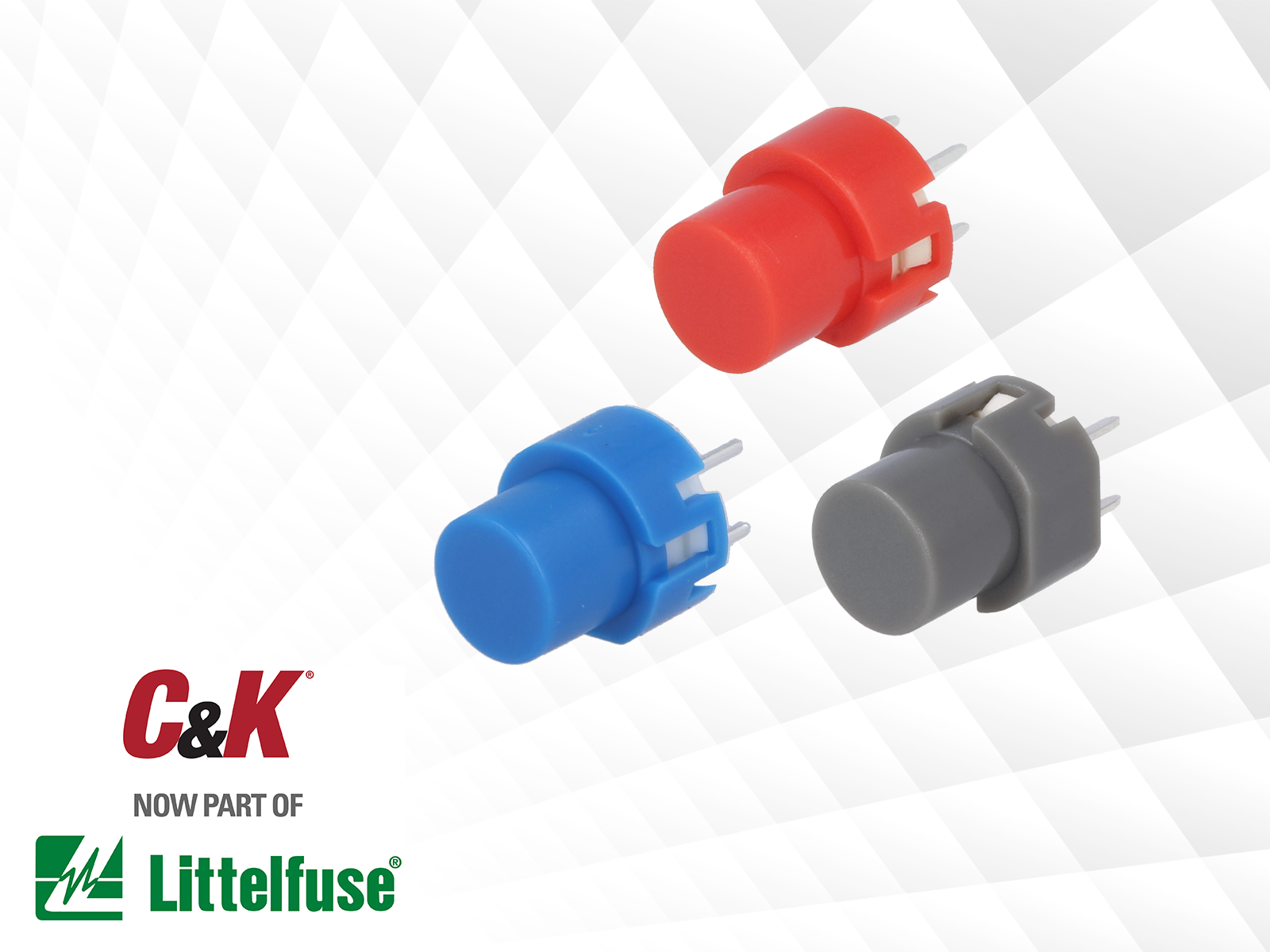 D6 series of keypad switches from C&K